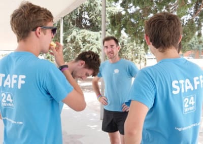 Campamento de verano en inglés en Ondara, Alicante.