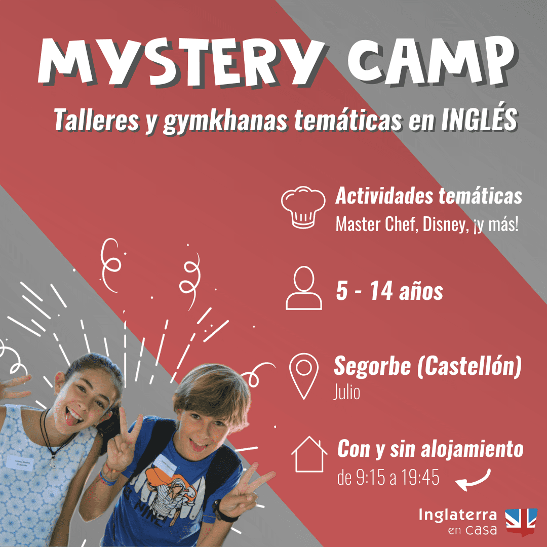 Mystery camp julio Mystery Camp campamento segorbe